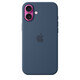  Apple iPhone 16 Plus Silikon Case mit Magsafe denim 