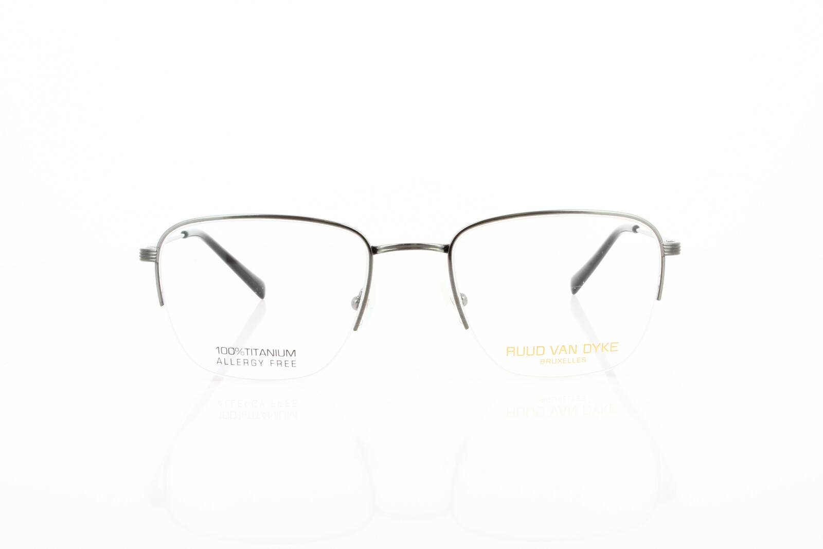 RVD 1125T-1H Herrenbrille Halbrand Titan
