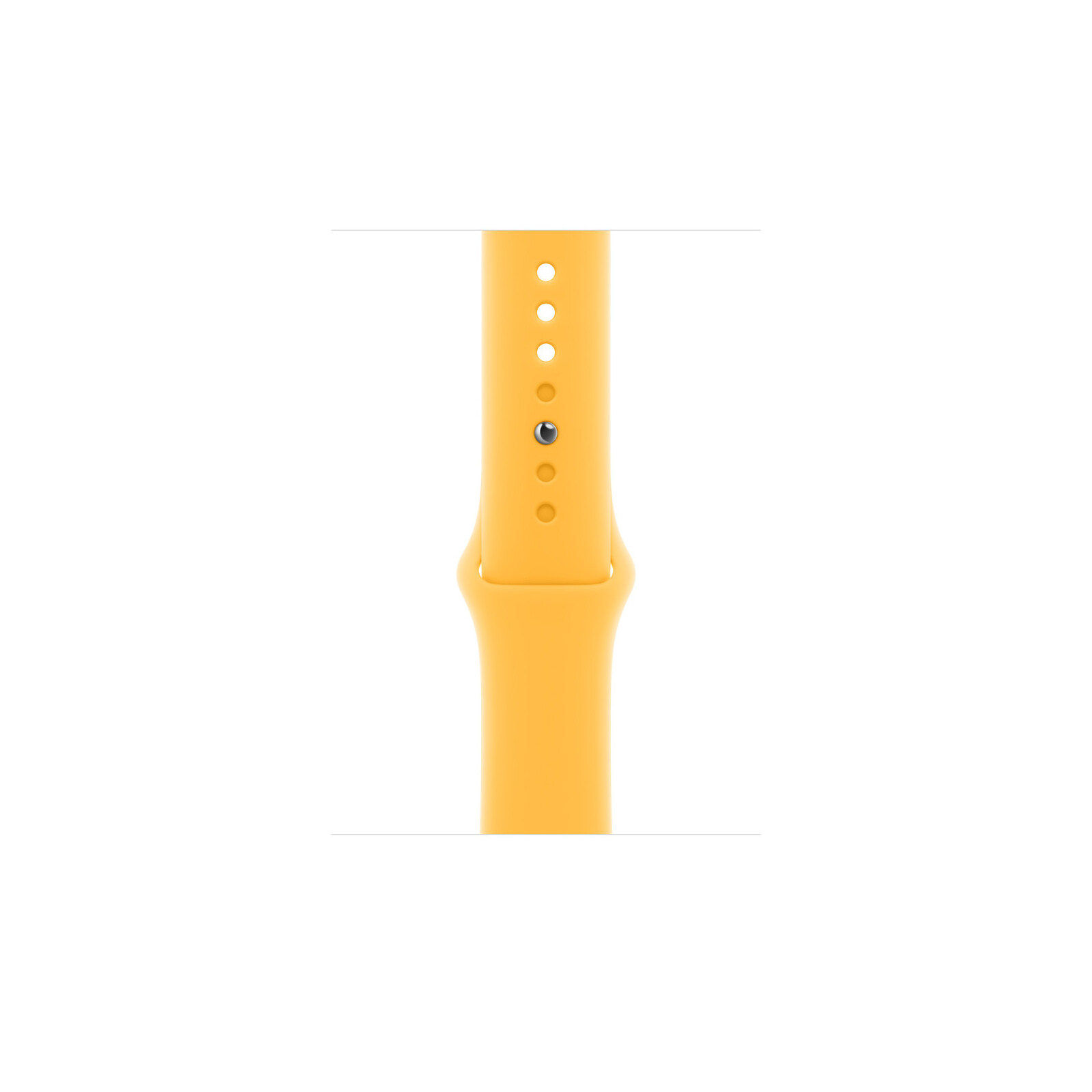 Apple Watch 45mm Sportarmband S/M gelb 