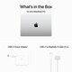 Apple MacBook Pro 14" M3,8CPU/10GPU/8GB/1TB,silber