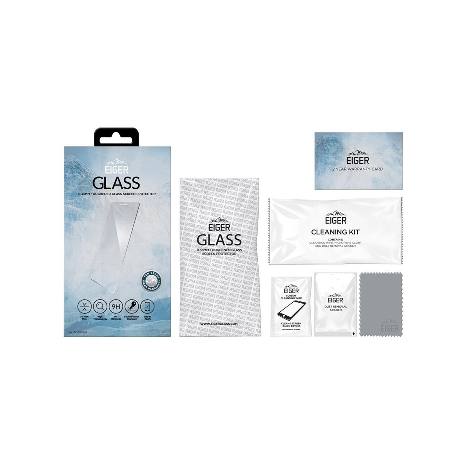 Eiger Glas Nokia 2.5D G10/G20 clear