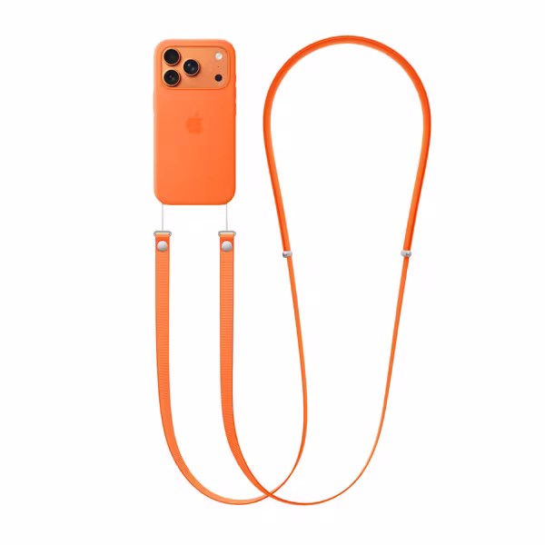 Apple iPhone Crossbody Strap Orange