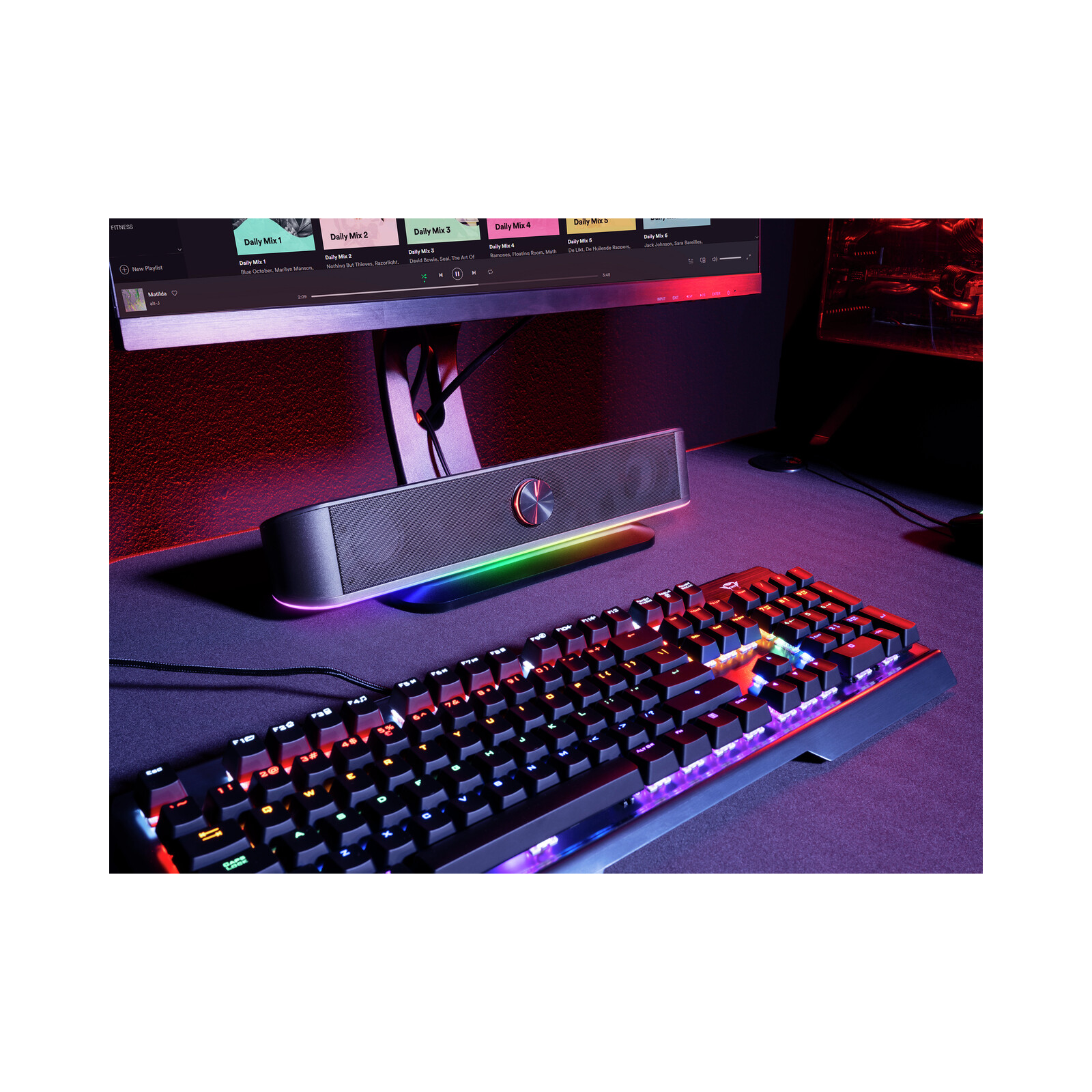 Trust GXT619 Thorne RGB LED Soundbar