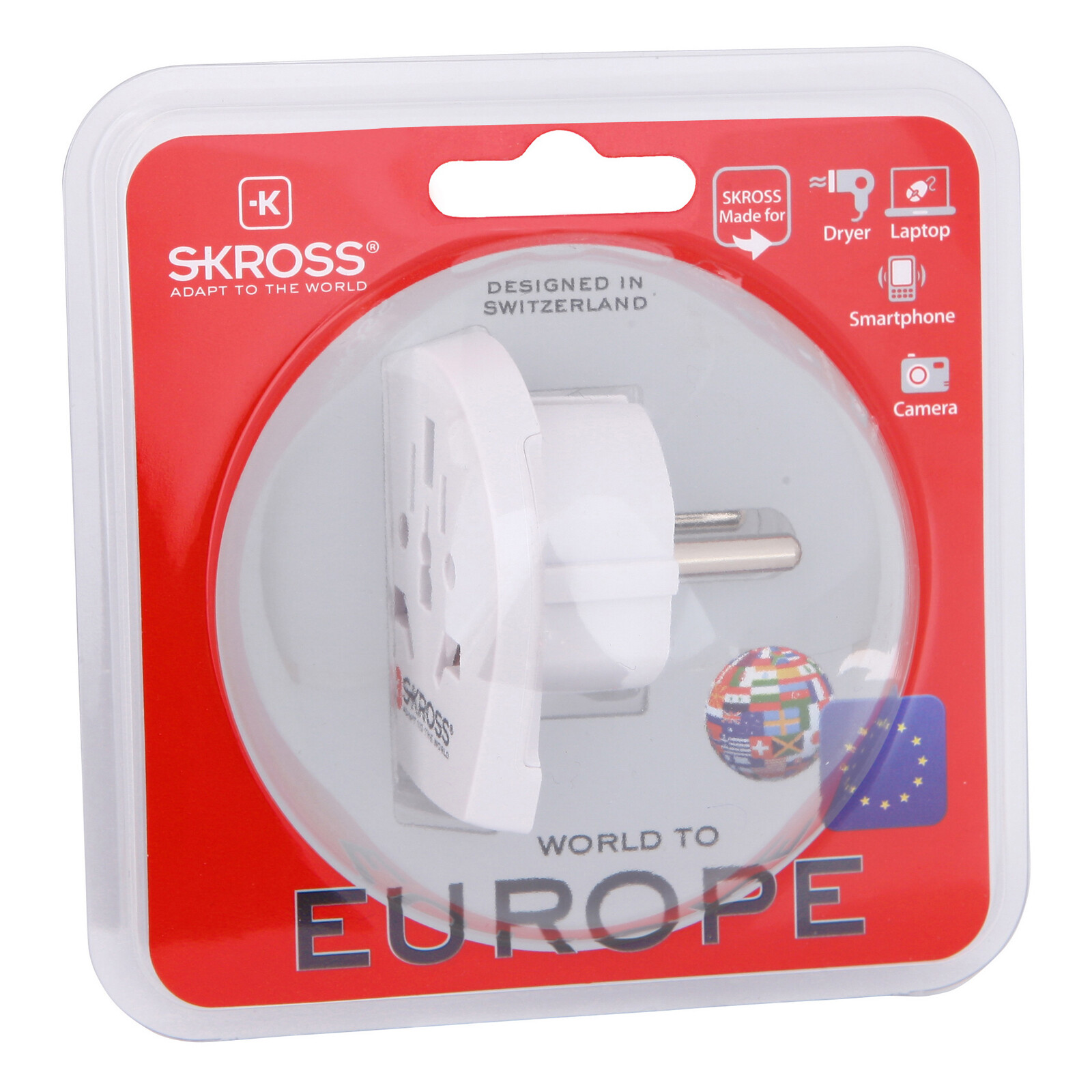 Skross World to Europe Reiseadapter