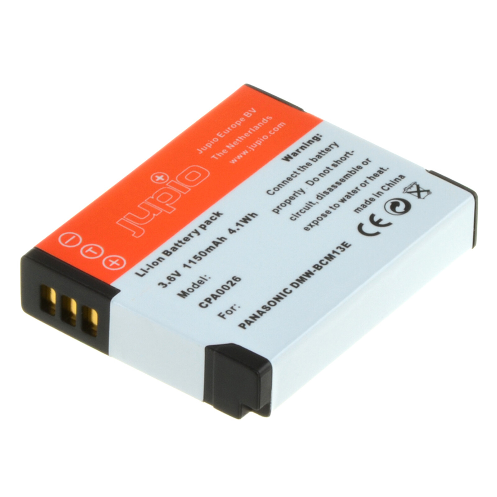Jupio Panasonic DMW-BCM13E Akku