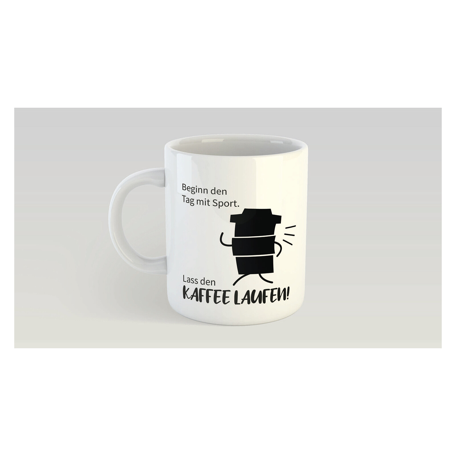 Panorama Tasse "Sport Kaffee"