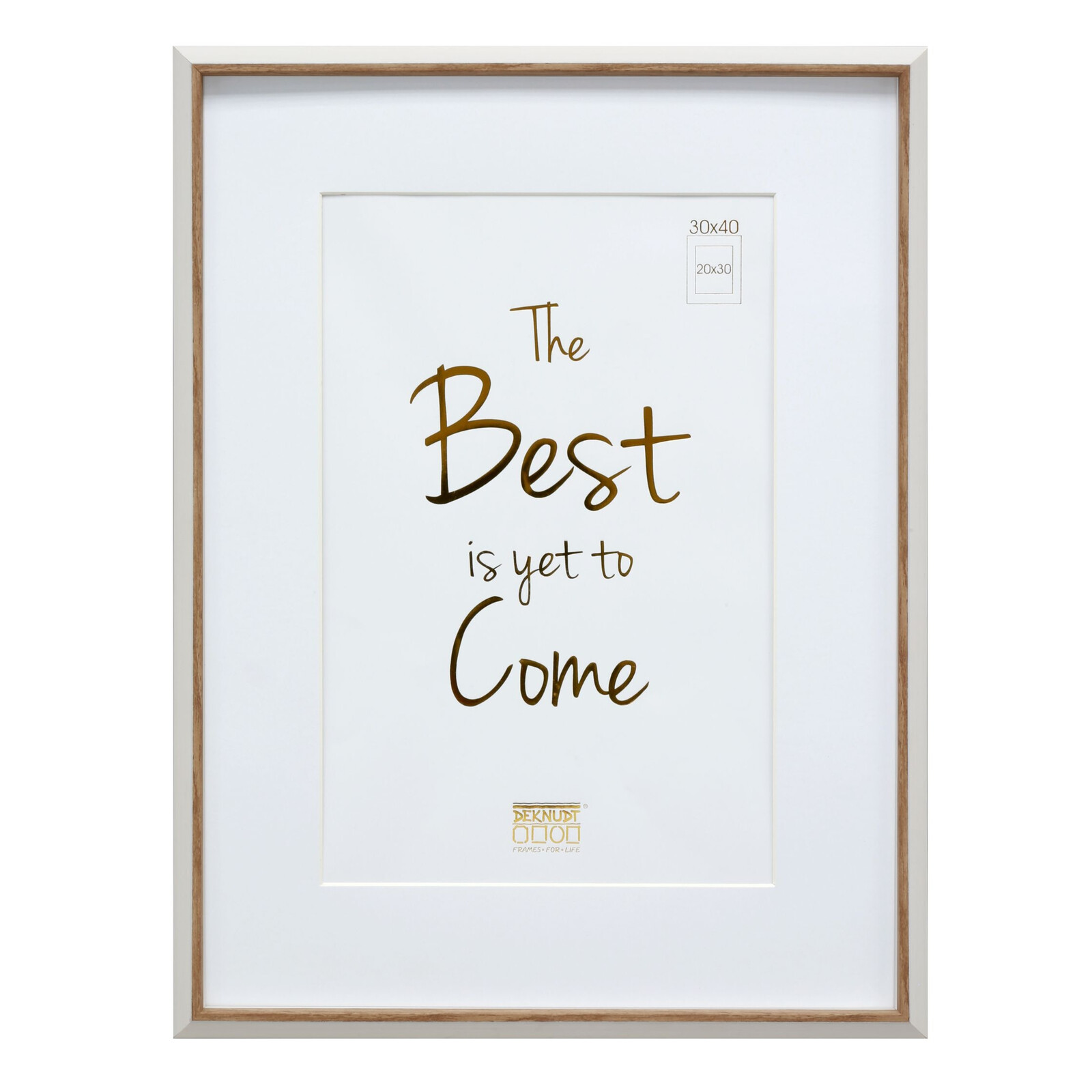 Deknudt S46WG4P1 13x18 Kunststoff Holzoptik natur