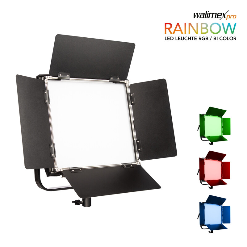Walimex pro LED Rainbow 50W RGBWW Set 1 (1x Rainbow 50W, 1x
