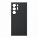 Samsung Back Cover Leather Galaxy S23 Ultra black 