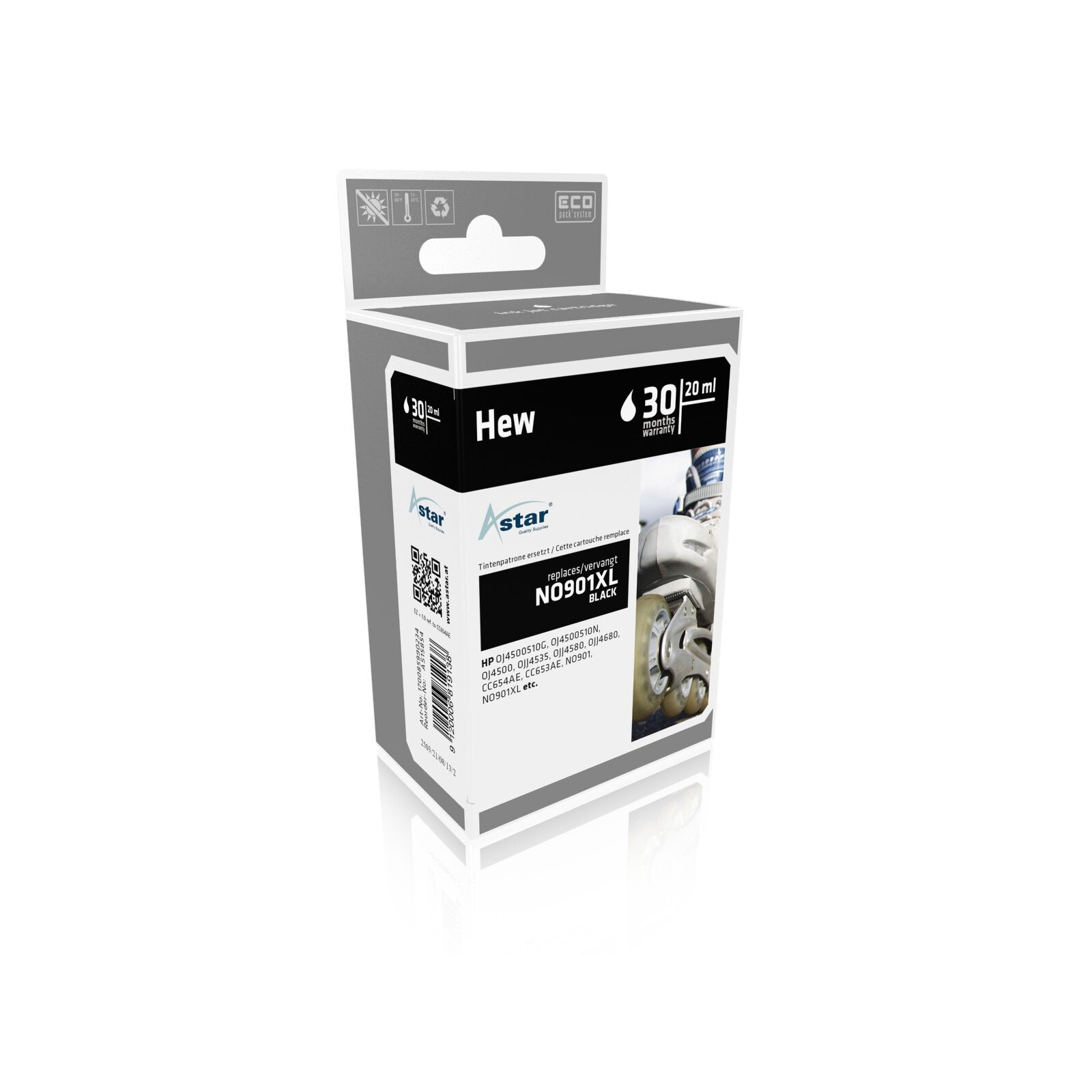 Astar HP Ink Nr. 901XL Black
