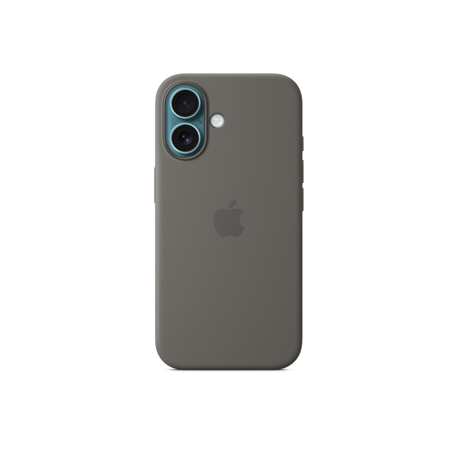  Apple iPhone 16 Silikon Case mit Magsafe stone gray 