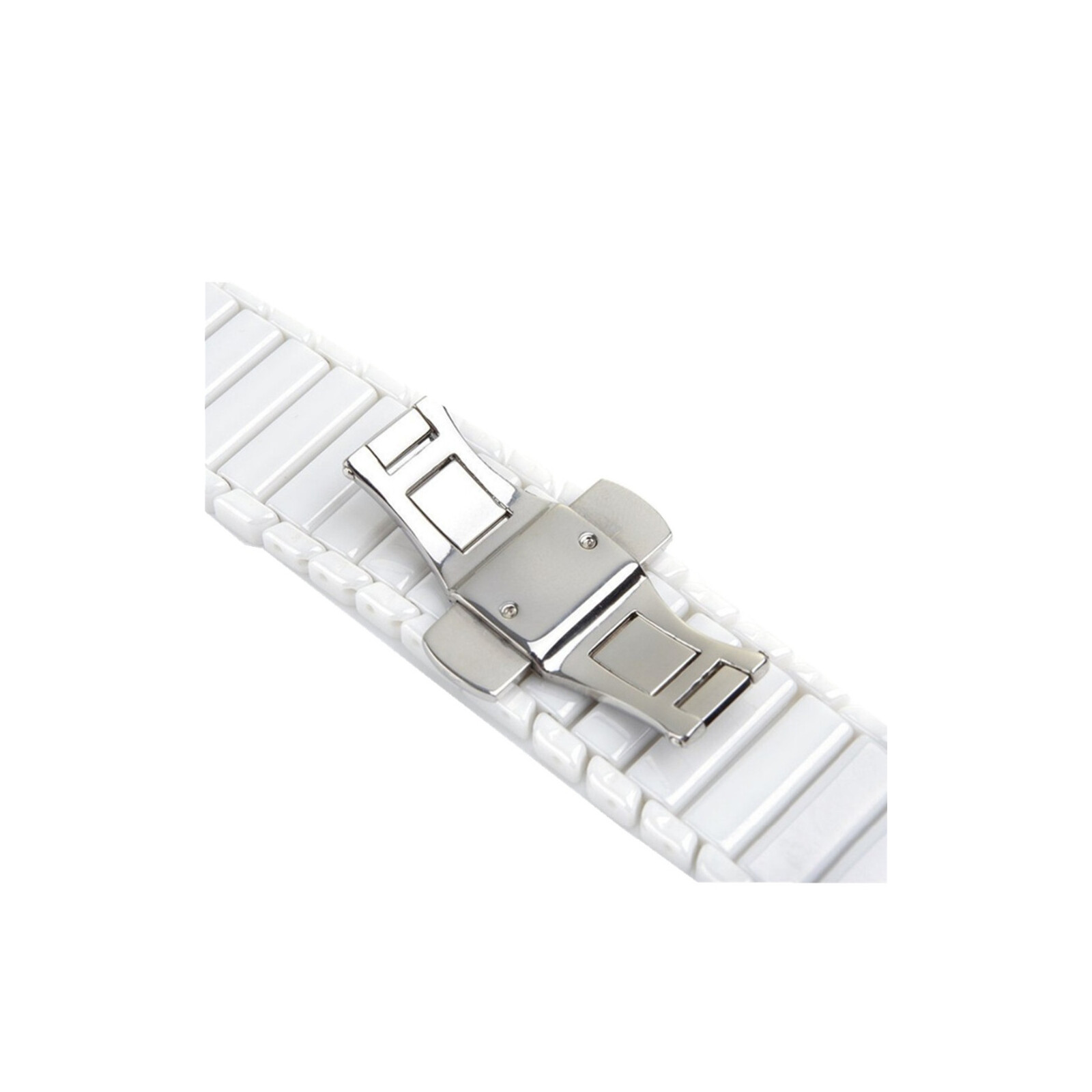 Mika Uhrenarmband Apple 38/40mm Keramik wei&szlig;