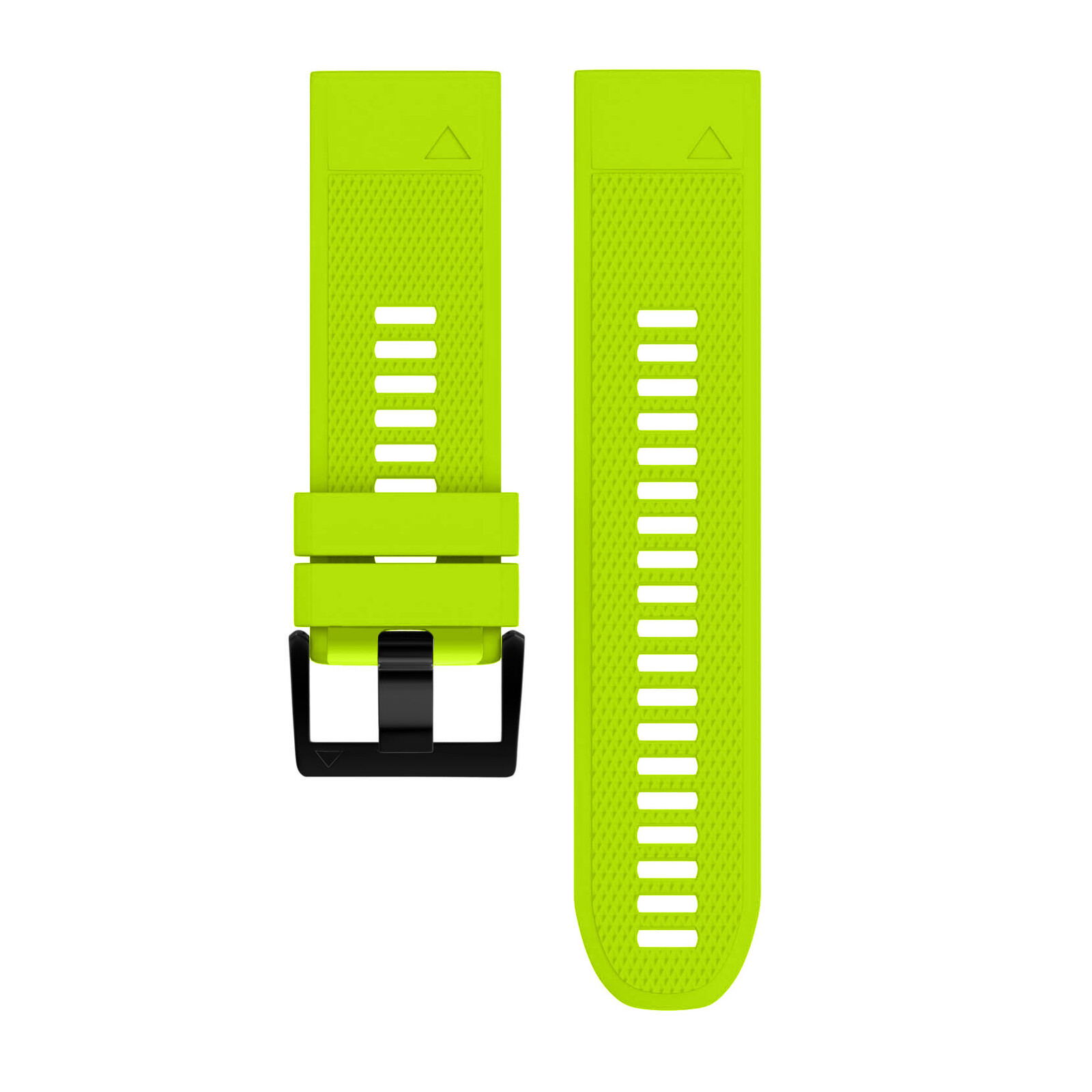 Mika Uhrenarmband Garmin Quick Silikon 26mm neon gr&uuml;n