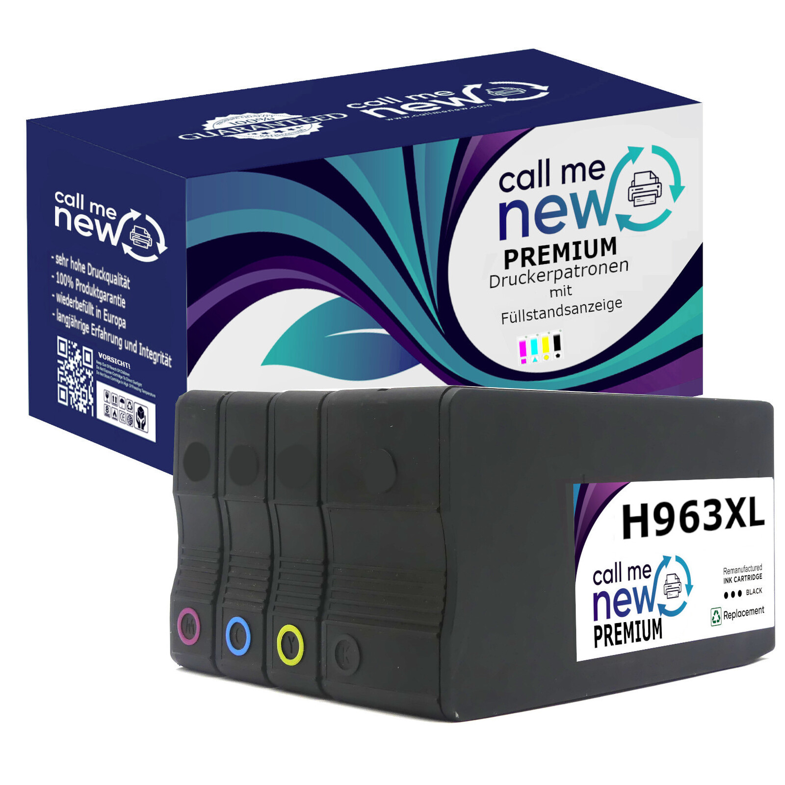 CMN Premium aufber. Tintenpatrone für HP963XL Multipack