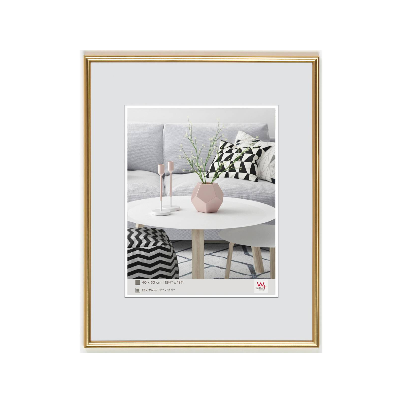 Galeria 50x60 Kunststoff gold