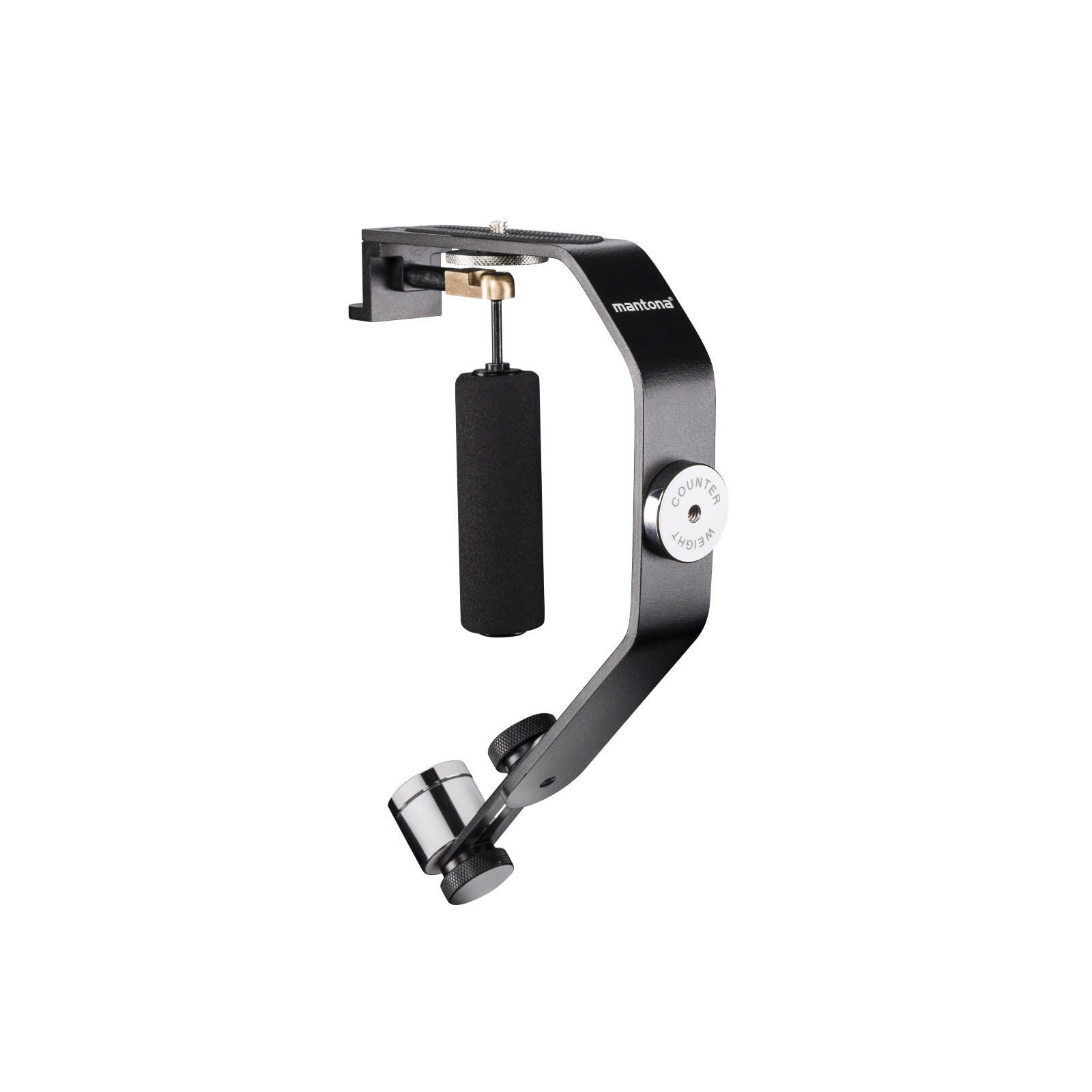 Mantona Schwebestativ f&uuml;r Action Cams mit 1/4 Zoll Gewinde