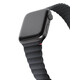 Decoded Apple Watch 42/44/45mm Silikonarmband schwarz