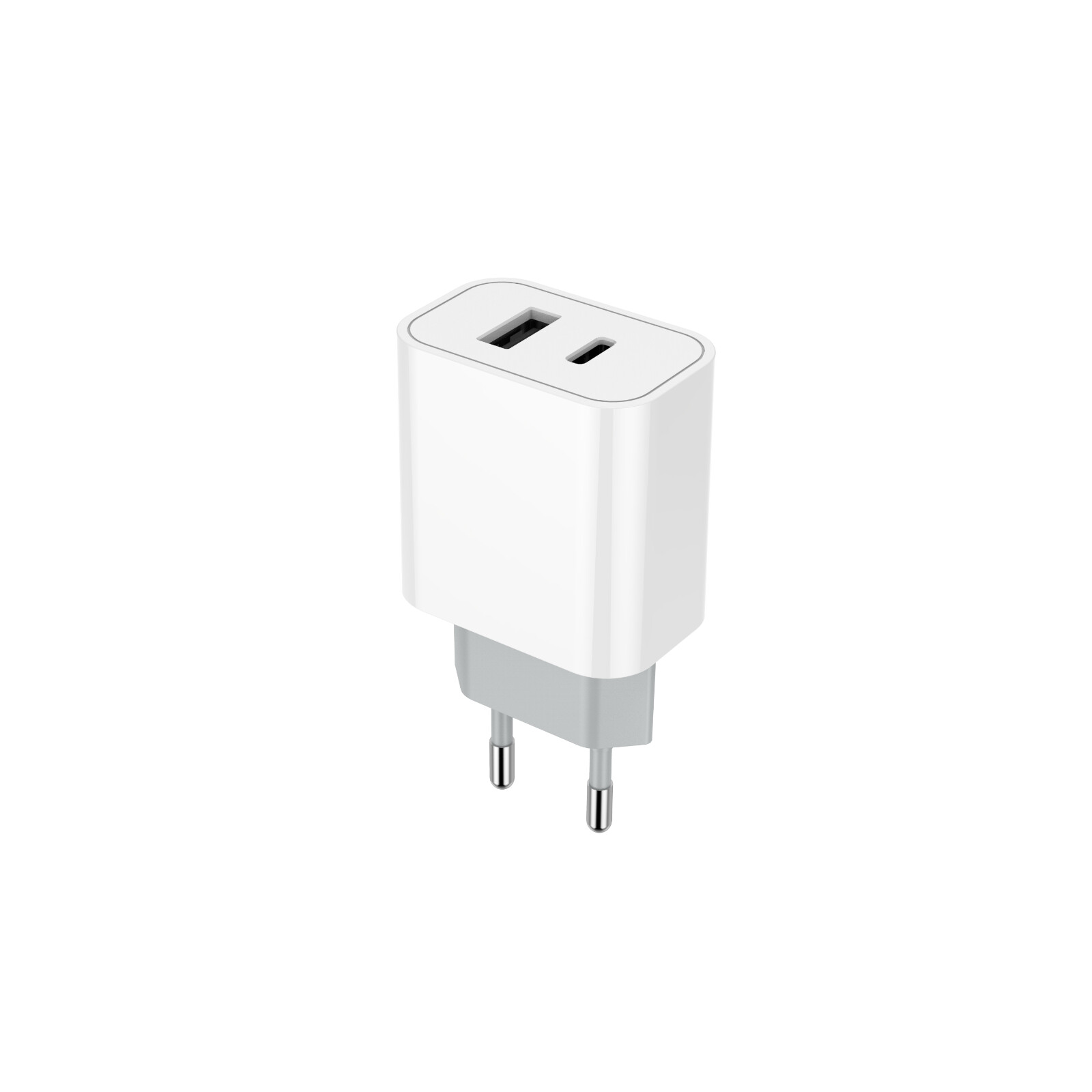 Felixx Premium Ladegerät 20W 1x USB-C/ 1x USB-A weiß