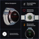 Polar Vantage V3 silver/blue S-L