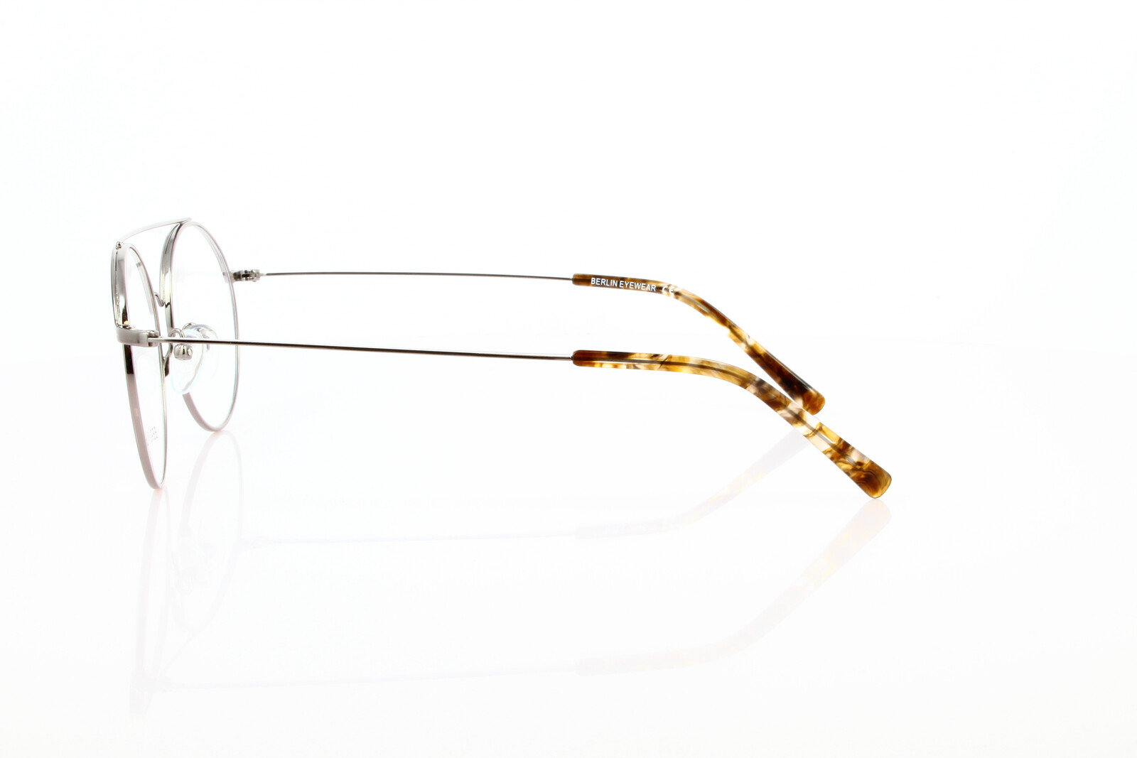 Berlin Eyewear BERE 146-1H Metallbrille Doppelsteg Rund