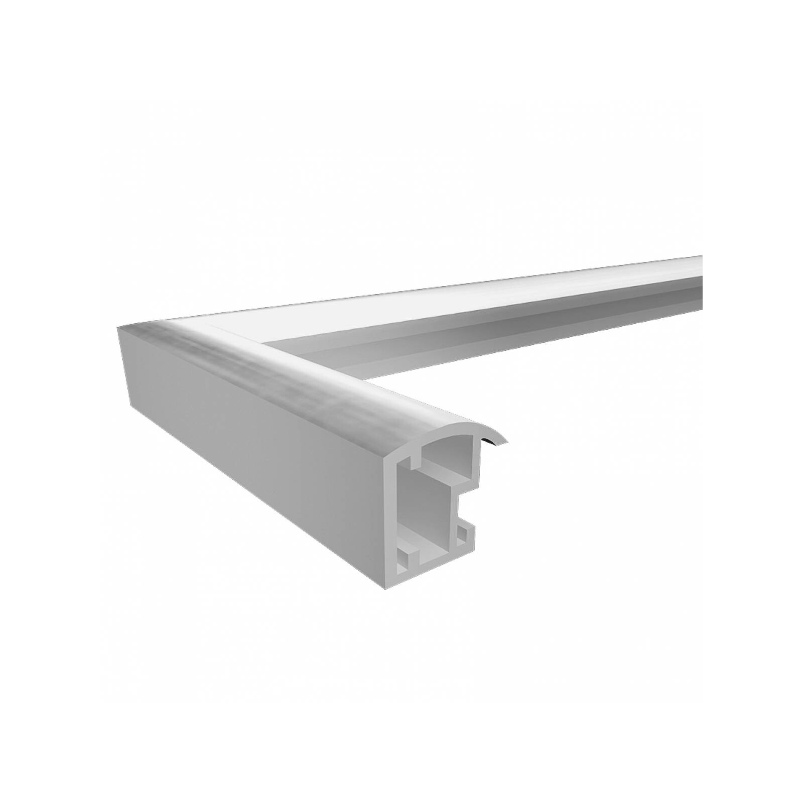 Bilderrahmen Trendstyle 13x18cm Kunststoff weiss