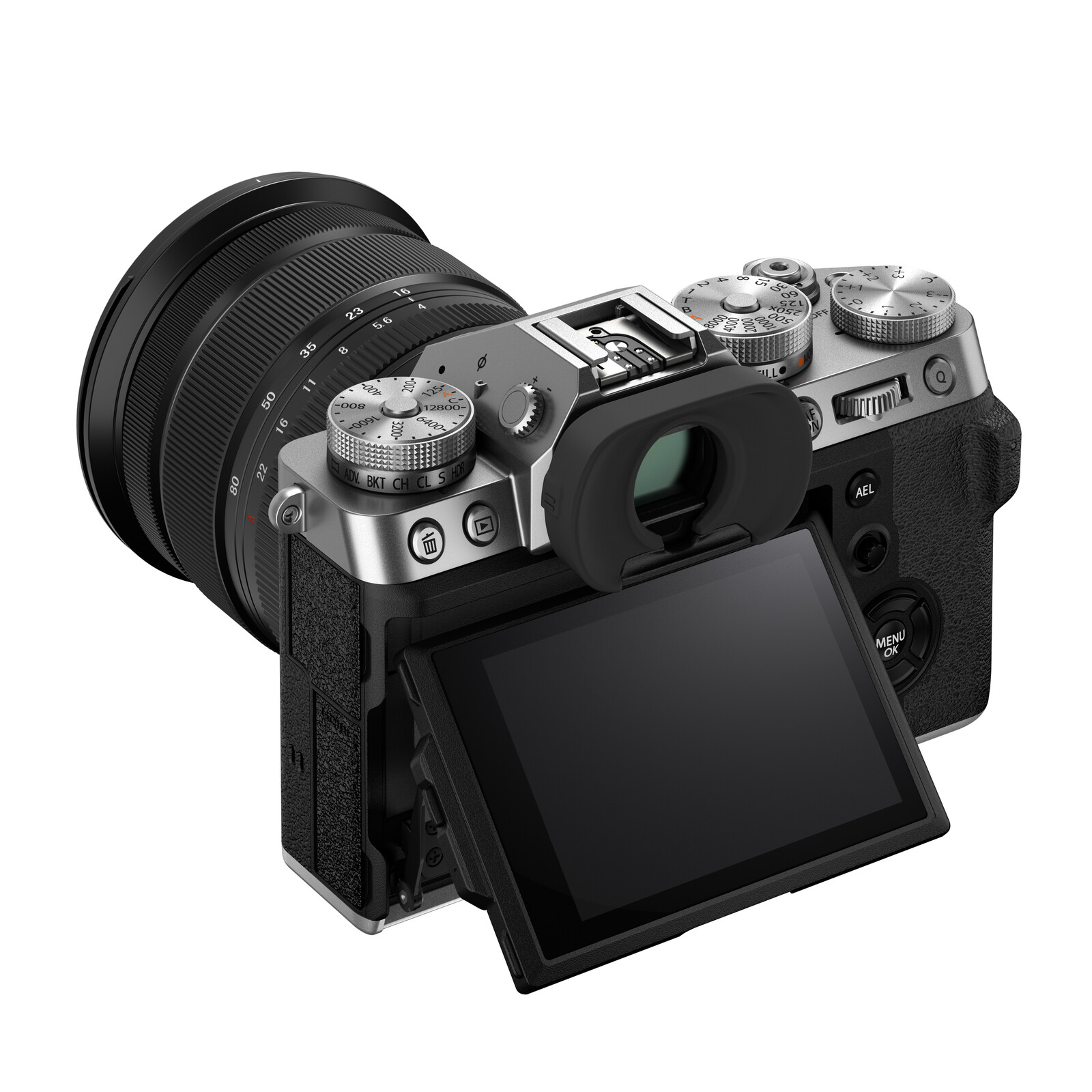 FUJIFILM X-T5 silber + XF 16-80/4,0 R OIS WR