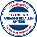 Passfoto Gütesiegel - Garantierte Annahme bei allen Ämtern