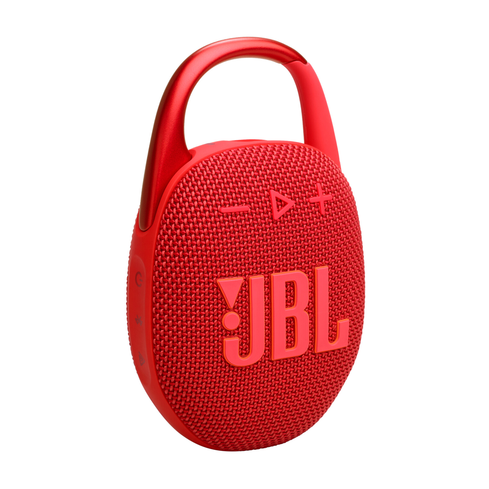 JBL Clip5 Bluetooth Lautsprecher mit Karabinerhaken rot