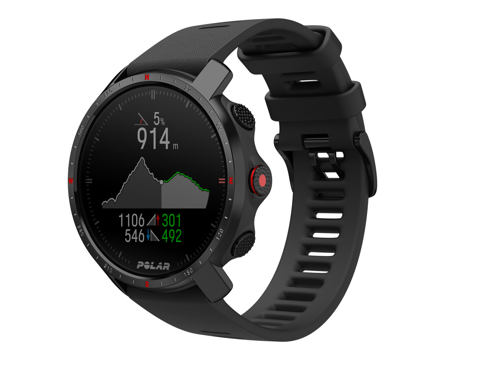 Polar Grit X Pro M/L schwarz Hartlauer