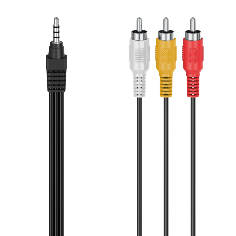 Av Out Kabel 3 5mm Klinke Auf Cinch Hama Audio-/Video-Kabel 3,5mm Klinke 4pol - 3 Cinch Stecker | Hartlauer
