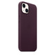 Apple iPhone 13 Leder Case mit MagSafe kirschrot