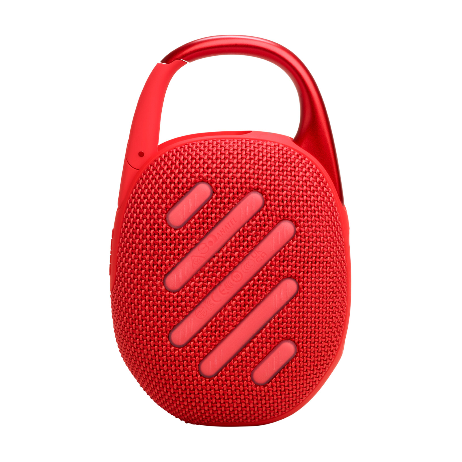 JBL Clip5 Bluetooth Lautsprecher mit Karabinerhaken rot