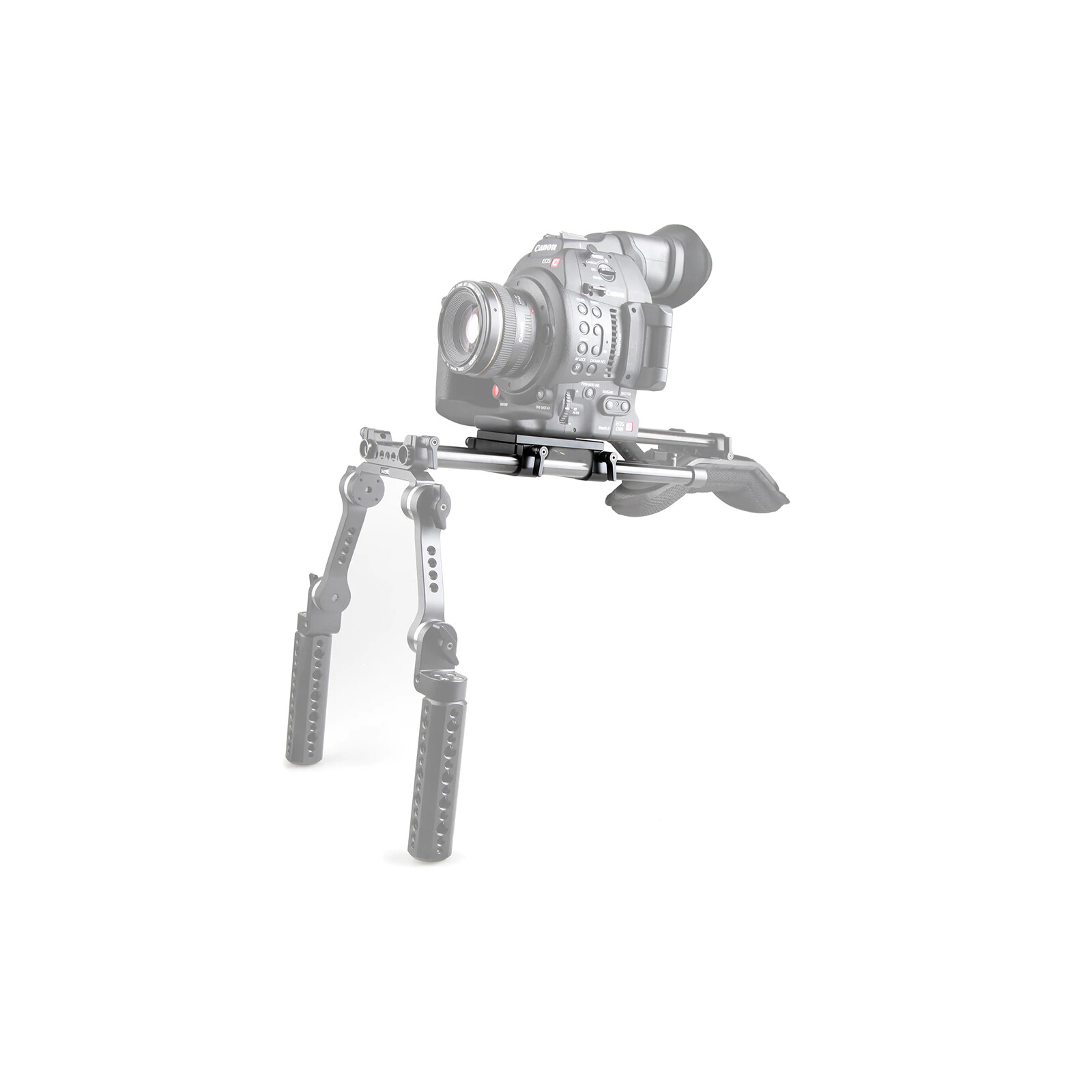 SmallRig Montageplatte mit 15mm-Rodklemmen 