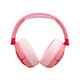 JBL JR470NC kabellose NC Over-Ear Kopfhörer für Kinder <85dB, pink