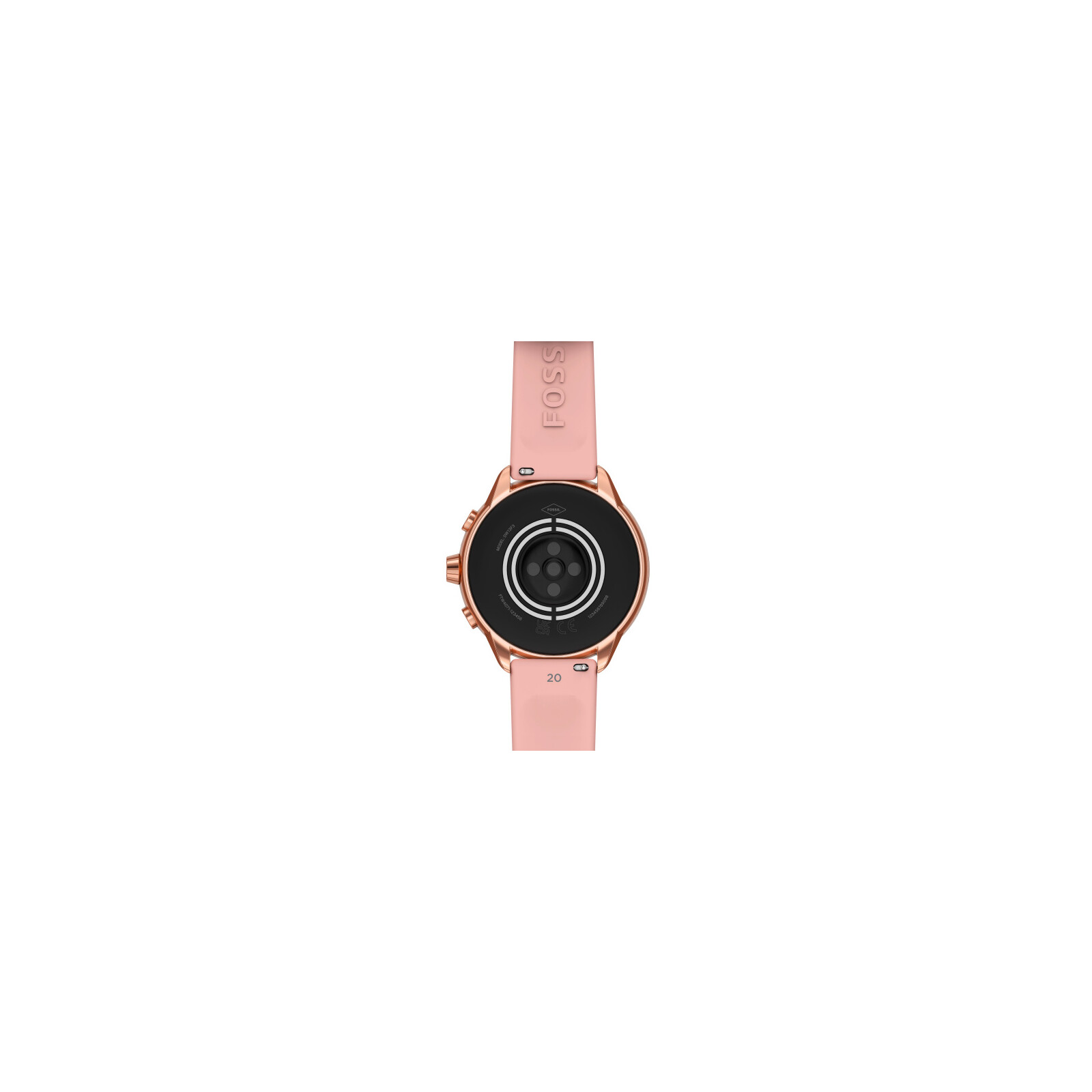 Fossil Smartwatch Gen 6 Wellness Edition Silikon ros&eacute; 
