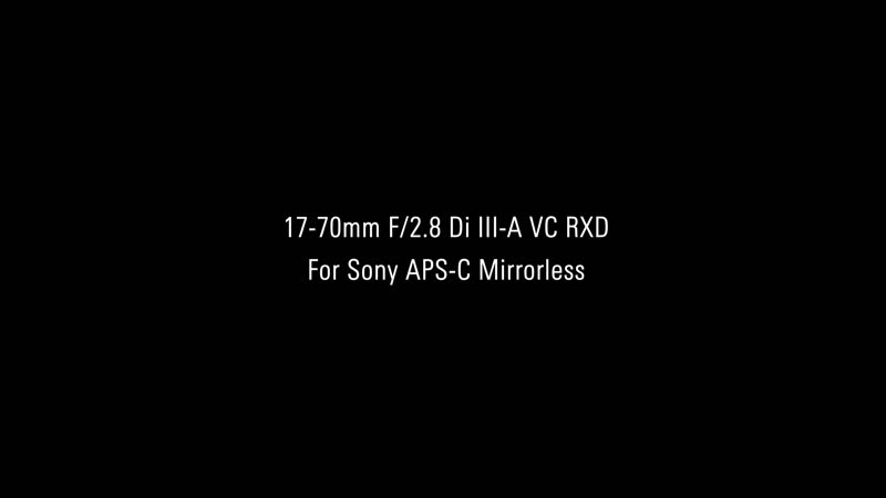 Tamron 17-70mm f/2,8 Di III-A VC RXD für Sony APS-C