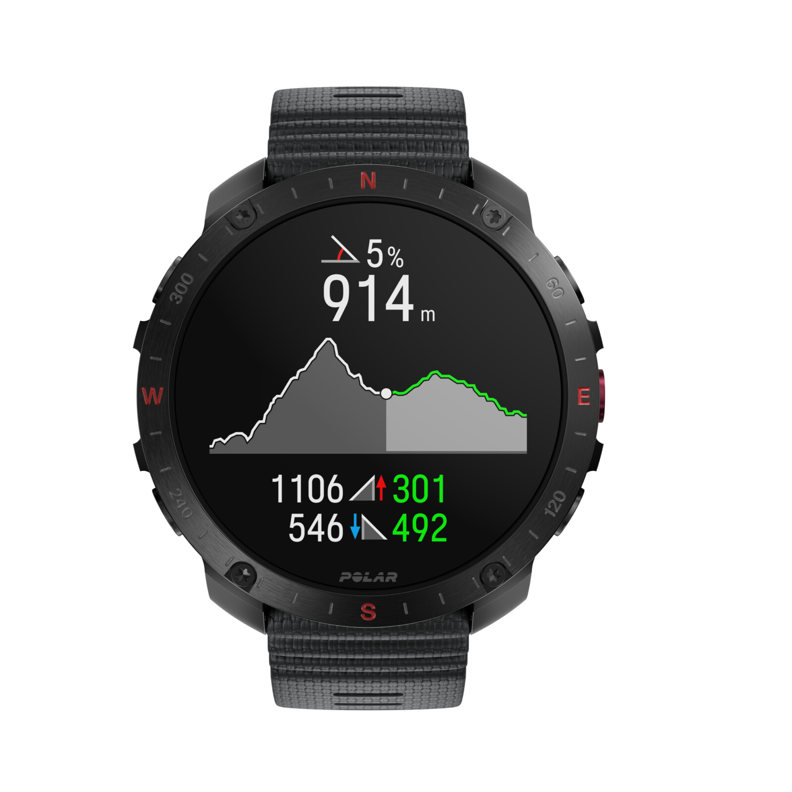 Polar Grit X2 Pro schwarz S/L