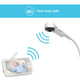 Motorola 5 Zoll Video Babyphone mit Betthalterung 