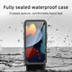 felixx IP68 Waterproof case Black - Apple iPhone 15 Pro Max