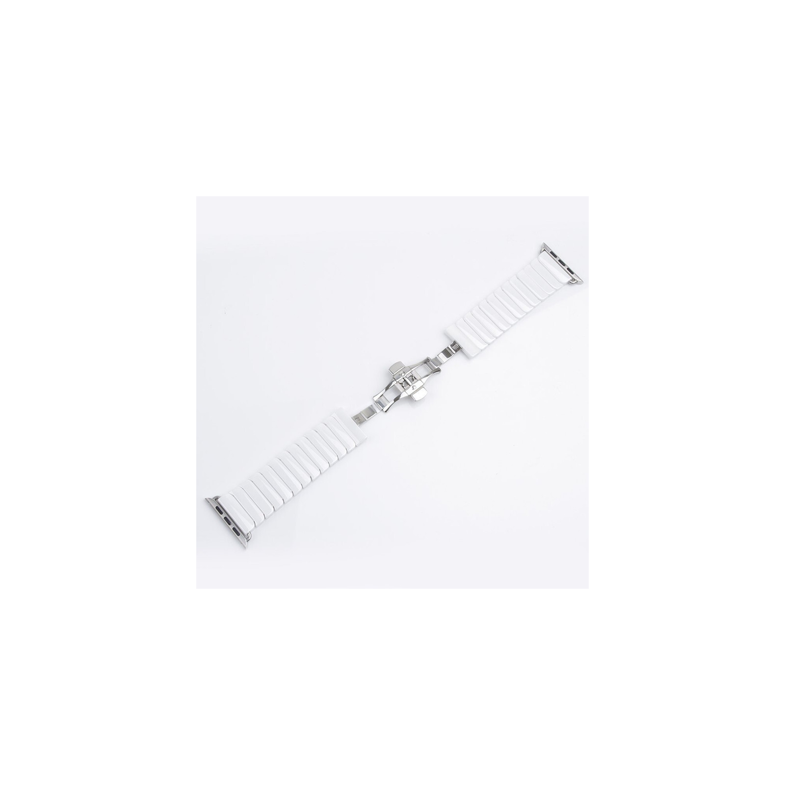 Mika Uhrenarmband Apple 38/40mm Keramik wei&szlig;