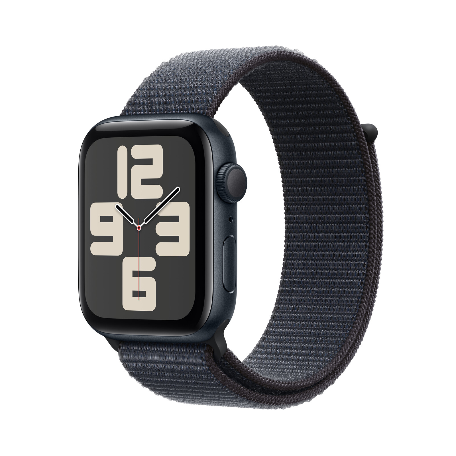 Apple Watch SE GPS 44mm midnight Alu Case + ink Loop