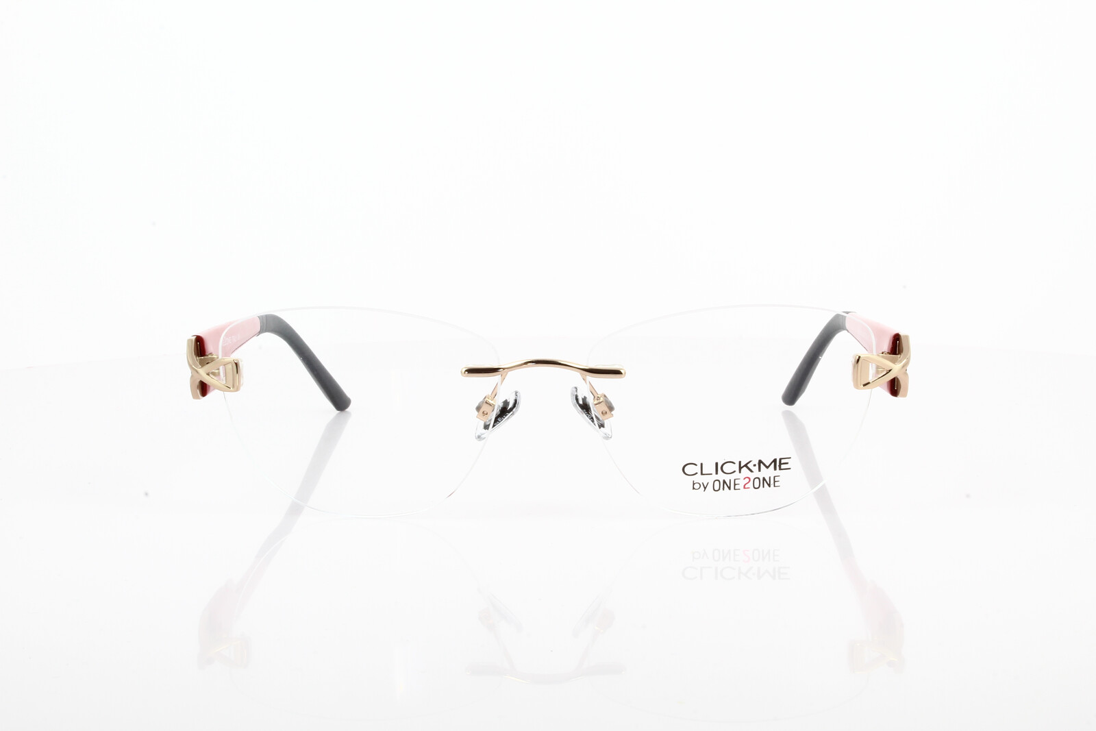 Click Me OTO 419 C2 Randlos Wechselb&uuml;gel Damenbrille