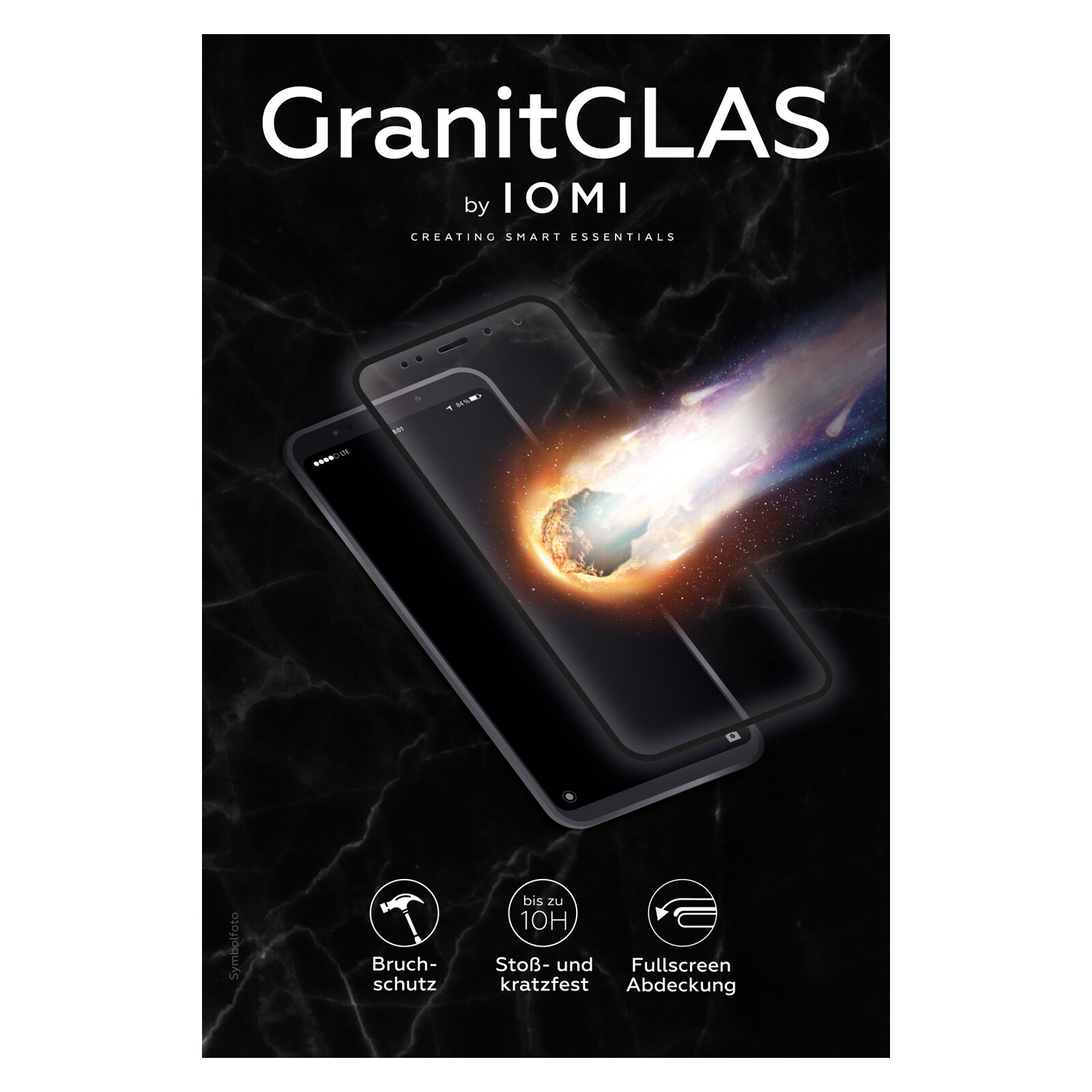 IOMI Glas Granit Full Samsung Galaxy A02s