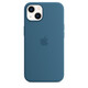Apple iPhone 13 Silikon Case mit MagSafe eisblau