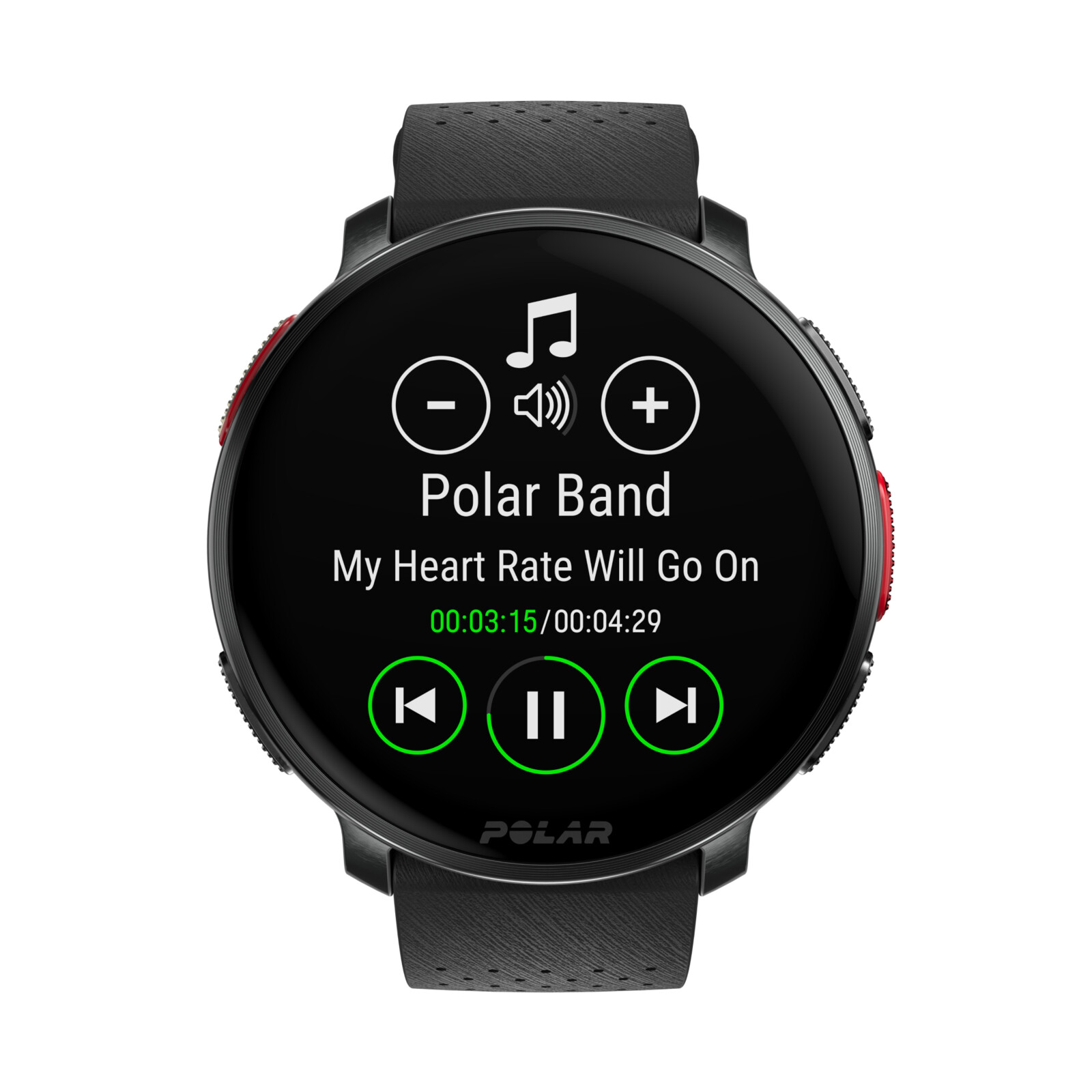 Polar Vantage V3 black/black S-L inkl. HR
