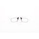 Fertiglesebrille Clip LH100 schwarz +2.00