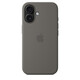  Apple iPhone 16 Silikon Case mit Magsafe stone gray 