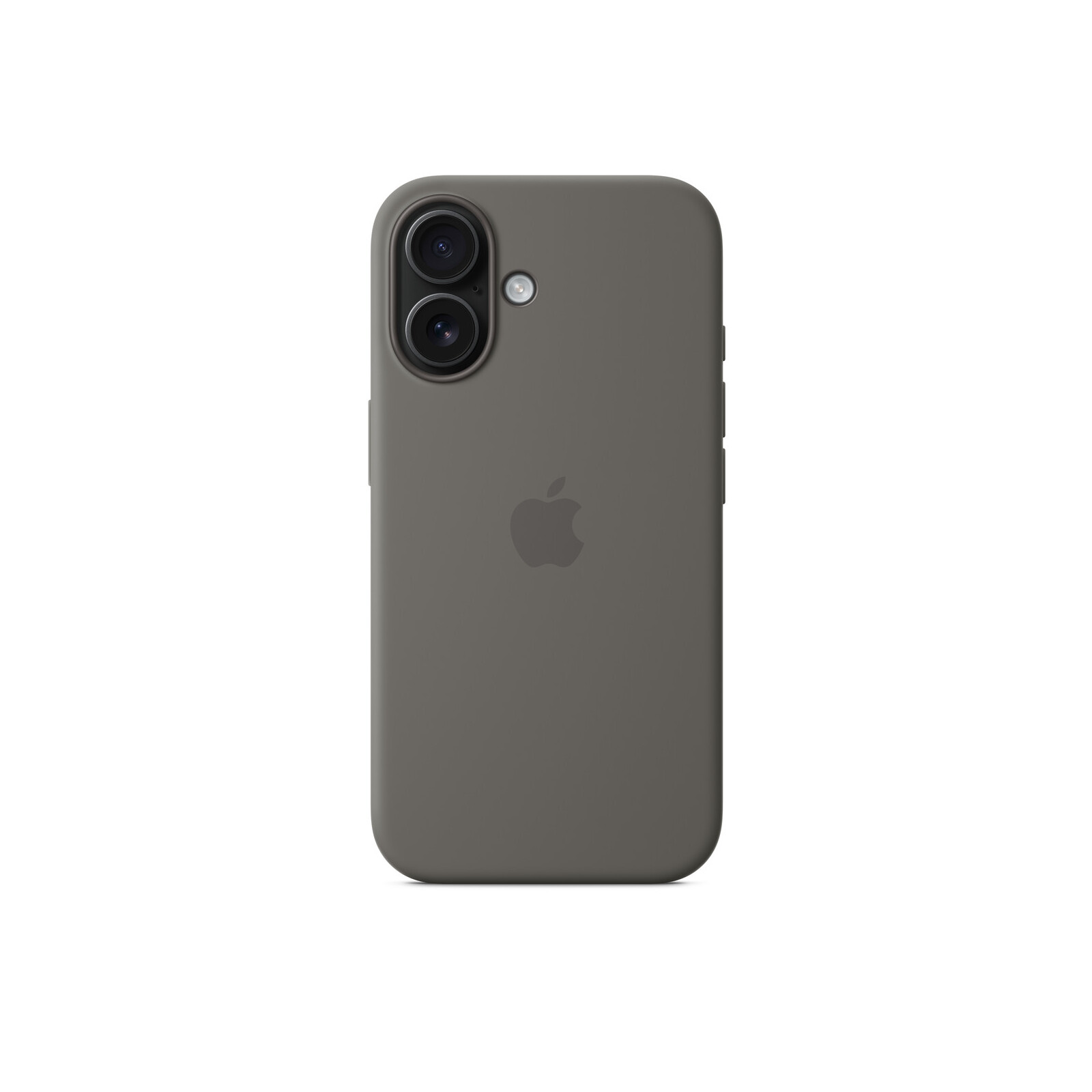  Apple iPhone 16 Silikon Case mit Magsafe stone gray 