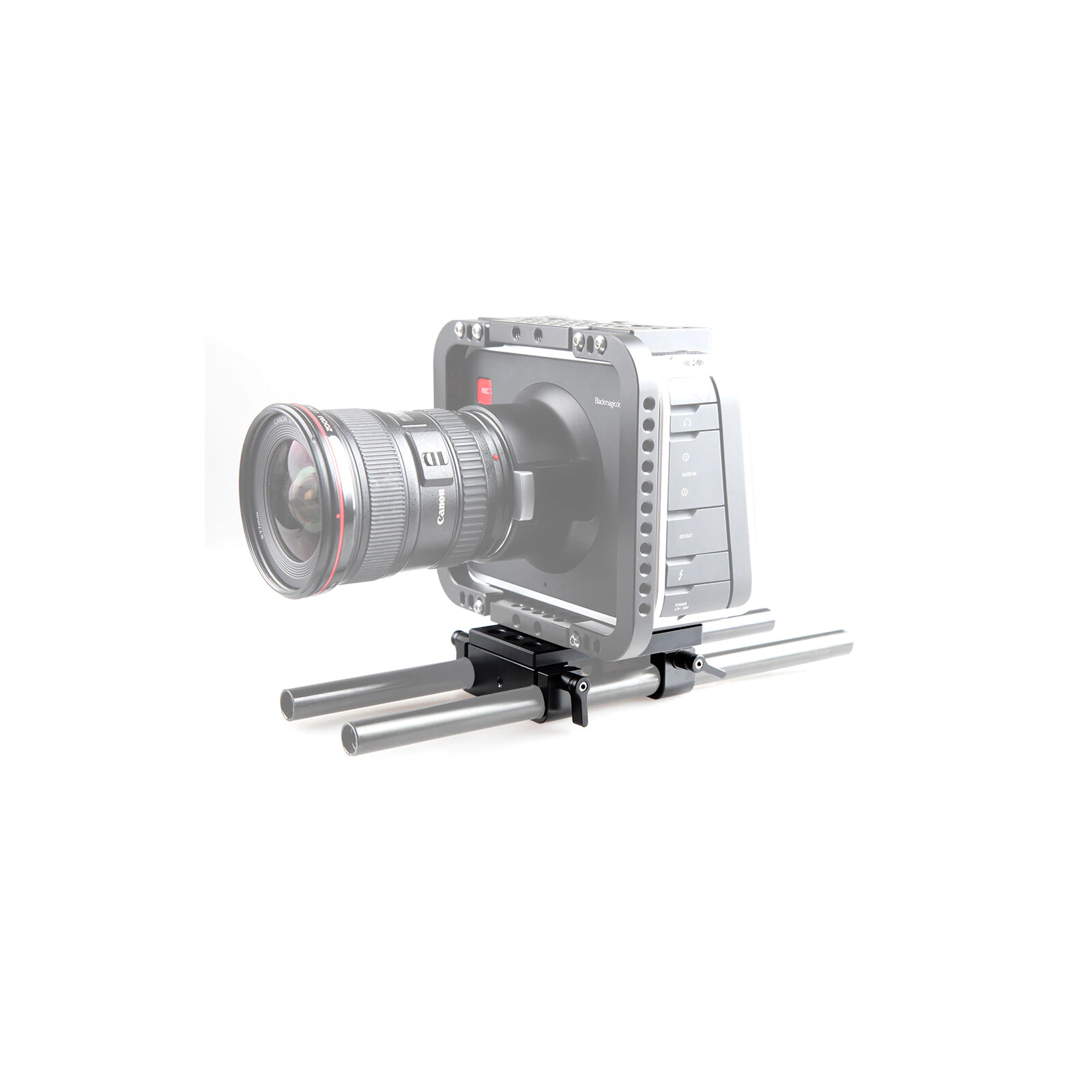 SmallRig Montageplatte mit 15mm-Rodklemmen 