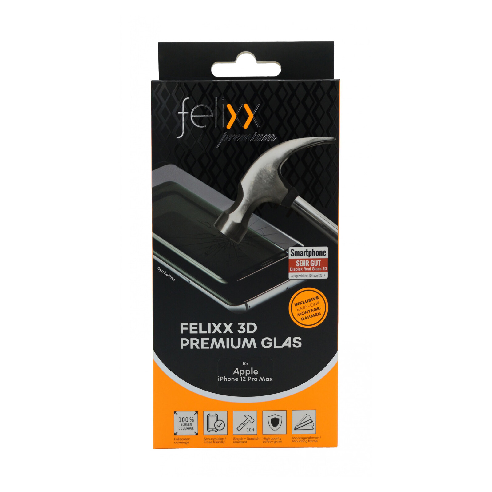 Felixx Glas Full 3D Apple iPhone 12 Pro Max